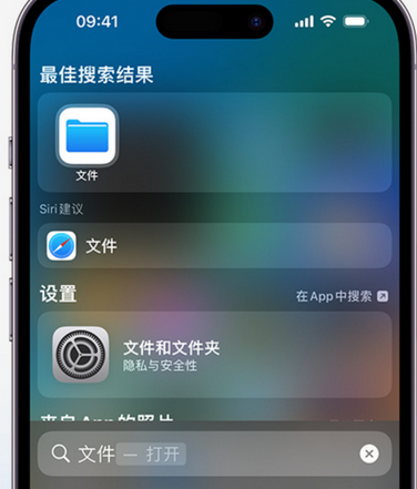 杭锦后apple维修中心分享iPhone文件应用中存储和找到下载文件 