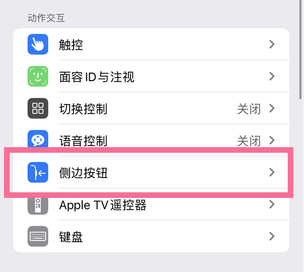 杭锦后苹果14维修店分享iPhone14 Plus侧键双击下载功能关闭方法 