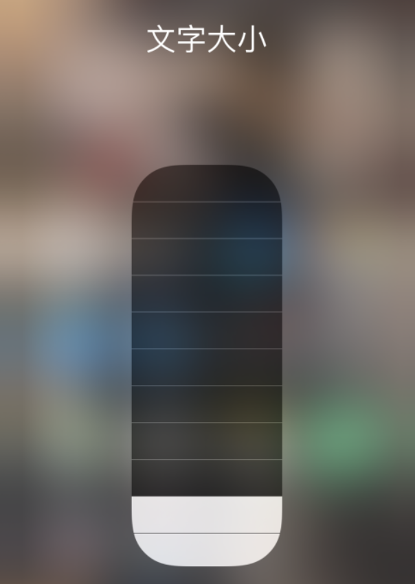 杭锦后苹果手机维修分享小技巧：在 iPhone 控制中心快速调节字体大小 
